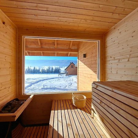 Osada Orlica Klimatyczne Domki Z Widokiem Na Gory I Termalnym Spa Sauna Jacuzzi 4 Km Od Zieleniec Ski Arena Lasowka Zewnętrze zdjęcie