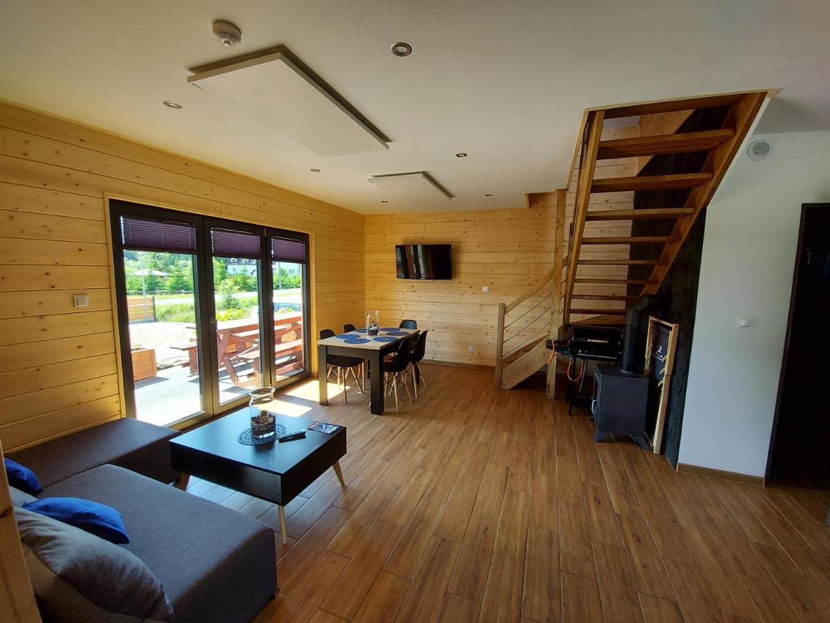 Osada Orlica Klimatyczne Domki Z Widokiem Na Gory I Termalnym Spa Sauna Jacuzzi 4 Km Od Zieleniec Ski Arena Lasowka Zewnętrze zdjęcie